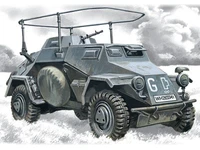 72421  техника и вооружение  Бронеавтомобиль  Sd.Kfz.223 (1:72) 2000000003870