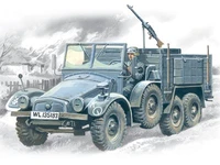 72451  техника и вооружение  Автомобиль  Крупп L2H143 Kfz70 (1:72) 2000000003900