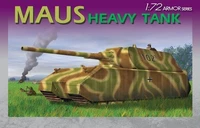 7255  техника и вооружение  "Maus" Heavy Tank (1:72) 89195872555