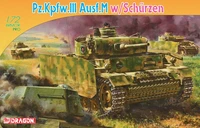 7323  техника и вооружение  Pz.Kpfw. III Ausf.M w/SCHURZEN (1:72) 89195873231