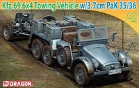 7419  техника и вооружение  Kfz. 69 Protzkraftwagen Krupp L2H143 &amp; 3,7cm Pak 35/36  (1:72) 89195874191