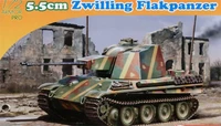 7488  техника и вооружение  5.5cm Zwilling Flakpanzer  (1:72) 89195874887