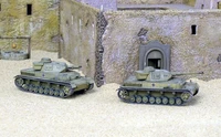 7514  техника и вооружение  Sd.Kfz.161 Pz.Kpfw.IV F1-F2  (2 быстросборные модели) (1:72) 8001283075145