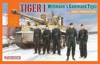 7575  техника и вооружение  Tiger I Early Production, Wittmann's Command Tiger  (1:72) 89195875754