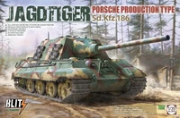 8003  техника и вооружение  Jagdtiger Sd.Kfz. 186 Porsche Production type  (1:35) 4897051421658