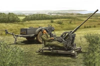 80148  техника и вооружение  2cm Flak38 Late Version/Sd.Ah51  (1:35) 6939319201485