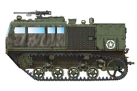 82920  техника и вооружение  тягач  M4 High Speed Tractor (3-in./90mm)  (1:72) 6939319229205