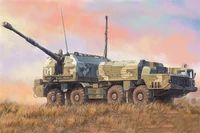 82938  техника и вооружение  Russian 130mm Coastal Defense Gun A-222 Bereg  (1:72) 6939319229380
