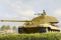 84558  техника и вооружение  Sd.Kfz.182 Tiger II (Porsche Early prod. vehicle Fgst.Nr.280009) (1:35) 6939319245588