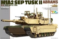 9601  техника и вооружение  M1A2 SEP TUSK II Abrams U.S. Main Battle Tank  (1:72) 4897061660023