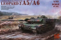 BT-002  техника и вооружение  German Main Battle Tank Leopard 2 A5/A6  (1:35) 6971995740957