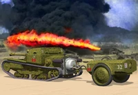 CB35008  техника и вооружение  CV3/35 Lanciafiamme tankette  (1:35) 4544032656874