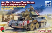 CB35029  техника и вооружение  A13 Mk.II Cruiser Tank Mk.IVA (Early/Late) Production (1:35) 4544032659578