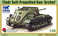 CB35074  техника и вооружение  17pdr Self Propelled Gun 'Archer'  (1:35) 4544032676520