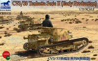 CB35125  техника и вооружение  CV3/33 Tankette Serie II (Early Production)  (1:35) 6970162339116