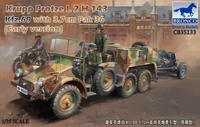 CB35133  техника и вооружение  Krupp Protze L2 H 143 Kfz.69 with 3,7cm Pak 36(Early version)  (1:35) 4544032766948
