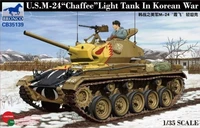 CB35139  техника и вооружение  U.S. M-24 Chaffee Light Tank in Korean war  (1:35) 4544032699192