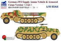 CB35214  техника и вооружение  German sWS Supply Ammo Vehicle &amp; Armored Cargo Version (2in1)  (1:35) 4544032753696