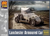 CSM35001  техника и вооружение  Lanchester Armoured Car  (1:35) 4751032600428