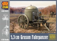 CSM35011  техника и вооружение  5,3 Gruson Fahrpanzer  (1:35) 4751032601104