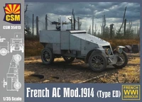 CSM35013  техника и вооружение  Французский БА Modele 1914 (ED type)  (1:35) 4751032600565