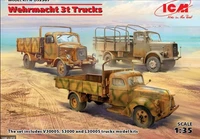 DS3507  техника и вооружение  Wehrmacht 3t Trucks (V3000S, KHD S3000, L3000S)  (1:35) 2000000156330