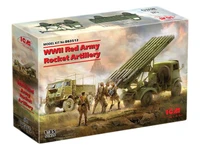 DS3512  техника и вооружение  WWII Red Army Rocket Artillery  (1:35) 4823044408146