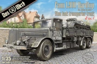 DW35001  техника и вооружение  Faun L900 Hardtop 9ton Tank Transporter Truck  (1:35) 4260191520992