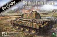 DW35009  техника и вооружение  Pzkpfwg.V Panther A early w/o interior  (1:35) 4260191520916
