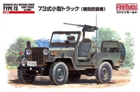 FM35  техника и вооружение  JGSDF Type 73 Light Truck w/MG (1:35) 2000002073741