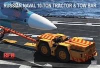 RM-4802  техника и вооружение  Russian Naval 10-ton Tractor and Tow Bar  (1:48) 2000002174608