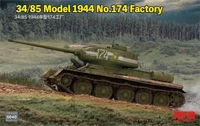 RM-5040  техника и вооружение  Танк-34/85 Model 1944 No.174 Factory  (1:35) 4897062620514