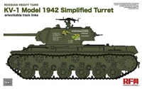 RM-5041  техника и вооружение  КВ-1 обр.1942г. Simplified Turret  (1:35) 4897062621153