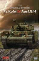 RM-5055  техника и вооружение  Pz.Kpfw.IV Ausf. G/H w/full interior  (1:35) 4897062620736