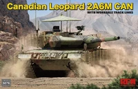 RM-5076  техника и вооружение  Canadian Leopard-2A6M w/workable track  (1:35) 4897062620873