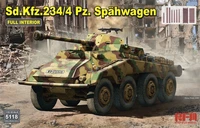 RM-5118  техника и вооружение  Sd.Kfz. 234/4 Pz. Spähwagen with Full Interior  (1:35) 4897062621856