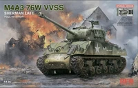 RM-5136  техника и вооружение  M4A3 Sherman 76W VVSS Late w/Interior Upgrade Version  (1:35) 4897062622198