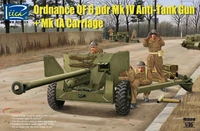RV35018  техника и вооружение  British ordnance QF 6pdr. Mk.IV   (1:35) 6953391900258