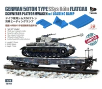 TB002  техника и вооружение  German 50T Type Ssys &amp; Loading Ramp  (TK3504+A35002)  (1:35) 2000002171393