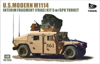 TK7315  техника и вооружение  U.S. Modern M1114 HMMWV Interim Fragment (Frag) GPK Turret  (1:72) 6957678112907