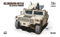 TM7201  техника и вооружение  US. Modern M1114 Up-armored (normal version)  (1:72) 2000000190464
