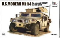 TM7202  техника и вооружение  US. Modern M1114 Up-armored w/GPK Turret  (1:72) 2000000190471