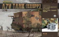 TS-017s  техника и вооружение  German A7V Tank (Krupp) &amp; Engine  (1:35) 4897038550913
