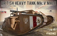 TS-020  техника и вооружение  British Heavy Tank Mk.V Male  (1:35) 4897038550753