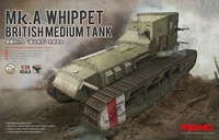 TS-021  техника и вооружение  British medium tank Mk.A Whippet  (1:35) 4897038550777