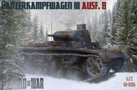 W-006  техника и вооружение  Panzerkampfwagen III Ausf.B  (1:72) 4544032773038