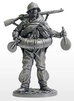 WW2-57  миниатюра  Боец РККА в плавательном костюме МПК. 1939-43 гг. СССР 2000000164403