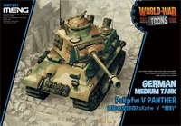 WWT-007  техника и вооружение  World War Toons PzKpfw V Panther German Medium Tank 4897038558070