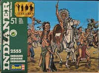 02555  фигуры Indianer Wild West  (1:72) 4009803025551