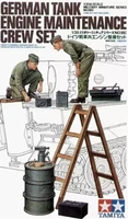 35180  фигуры  Немецкие механики, танковый двигатель, инструмент и оборудование (1:35) 4950344995578